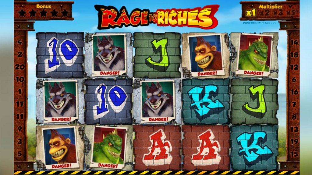 Rage to Riches สล็อตออนไลน์ จากค่ายดังยอดฮิต Play'N Go ที่จะพาเพื่อนๆ ไปสนุกและเพลิดเพลินไปกับการทุบตึก